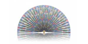 L227 Pleated Decorative Fan Clearance