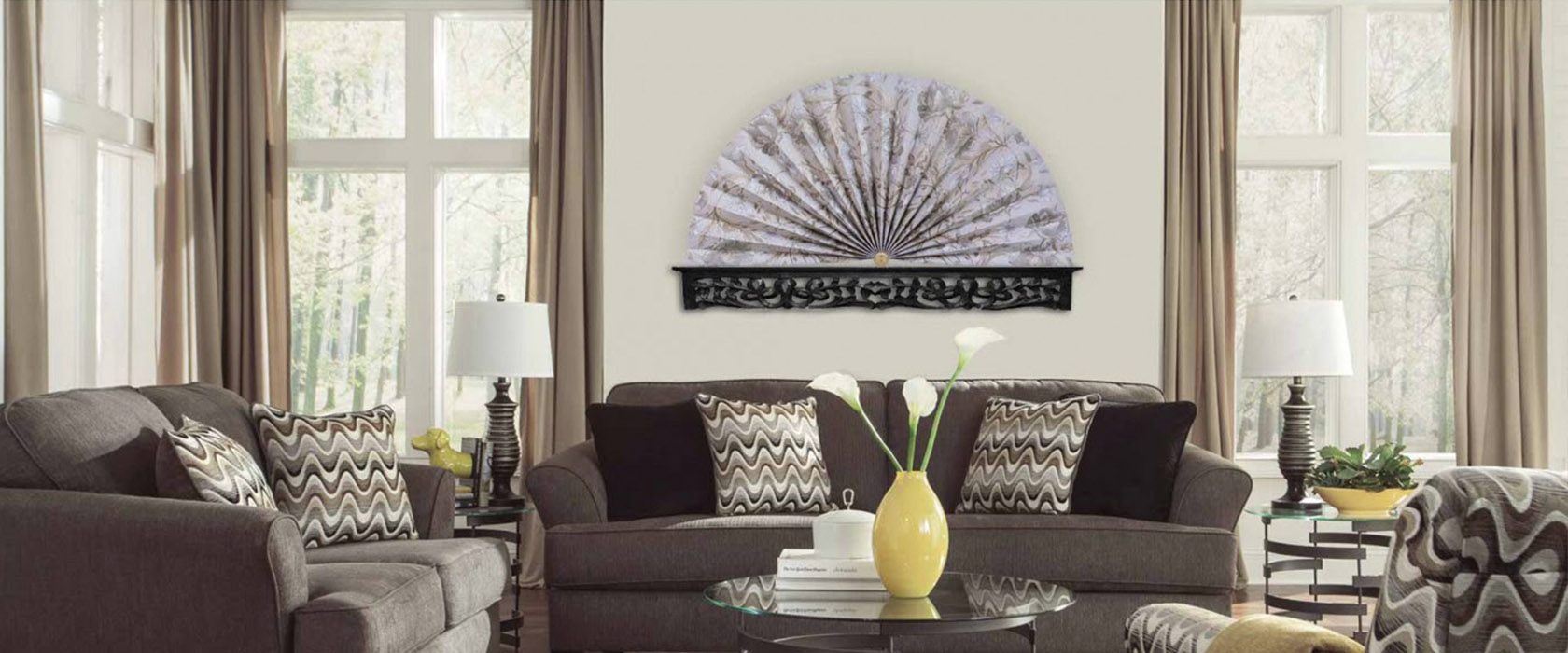 Pleated Decorative Fans